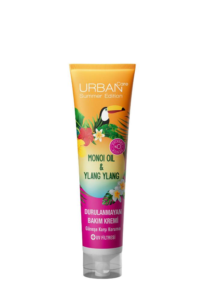 Urban Care Summer-Monoi Yağı&Ylang Ylang Güneş Koruyucu Durulanmayan Bakım Krem-Vegan-150ML