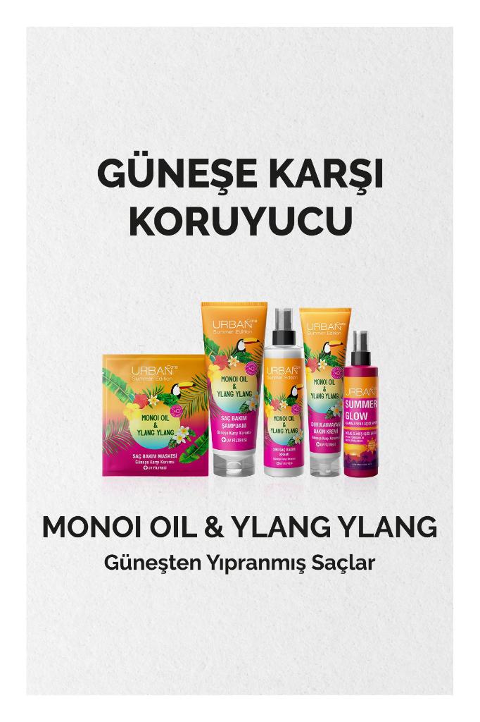 Urban Care Summer-Monoi Yağı&Ylang Ylang Güneş Koruyucu Durulanmayan Bakım Krem-Vegan-150ML