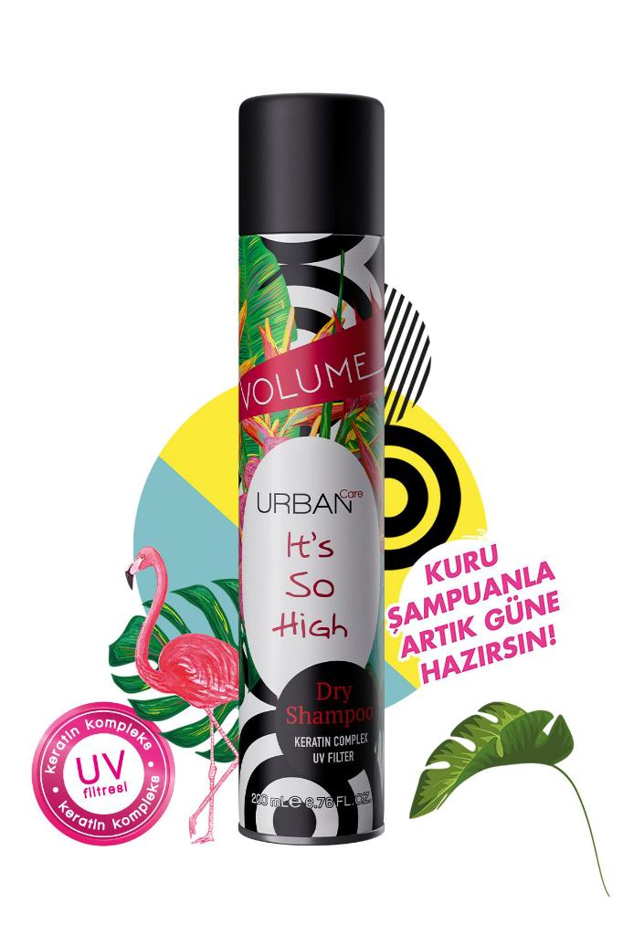 Urban Care Tropik Kokulu Hacimlendirici Kuru Şampuan - Vegan - +UV Korumalı - 200 ML