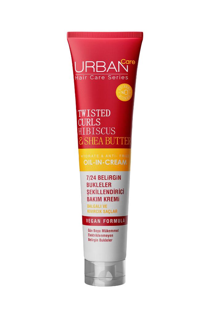 Urban Care Twisted Curls Hibiscus & Shea Butter Durulanmayan Bakım Kremi 175 ml