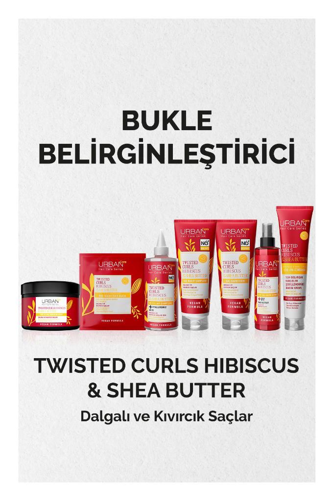 Urban Care Twisted Curls Hibiscus & Shea Butter Durulanmayan Bakım Kremi 175 ml