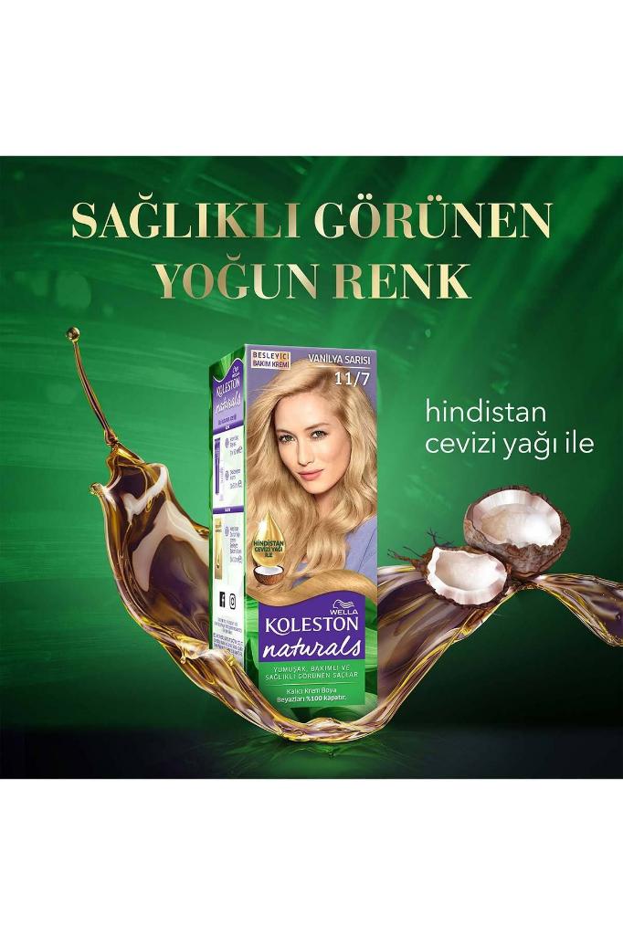 Wella Koleston Naturals Saç Boyası 11/7 Vanilya Sarısı